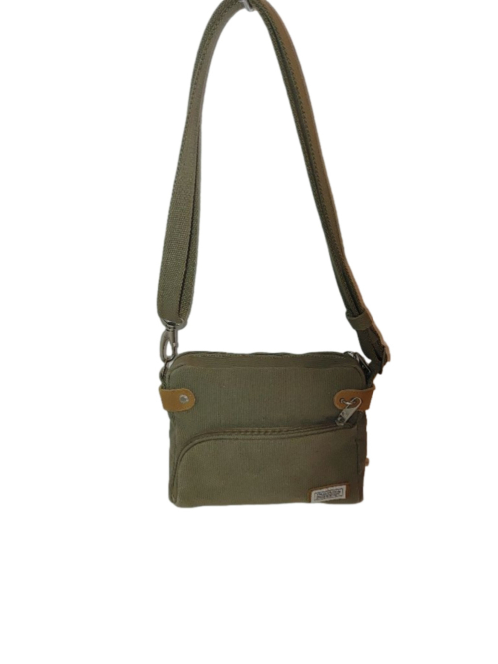 Travelon Anti-Theft Heritage RFID Crossbody Bag in Sage - Picture 2 of 12